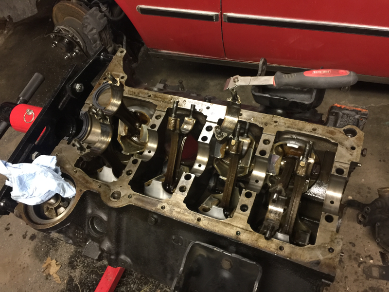 Illustration for article titled Jaguar XJ-S Part ???: Crank Dat (Chevy 350)